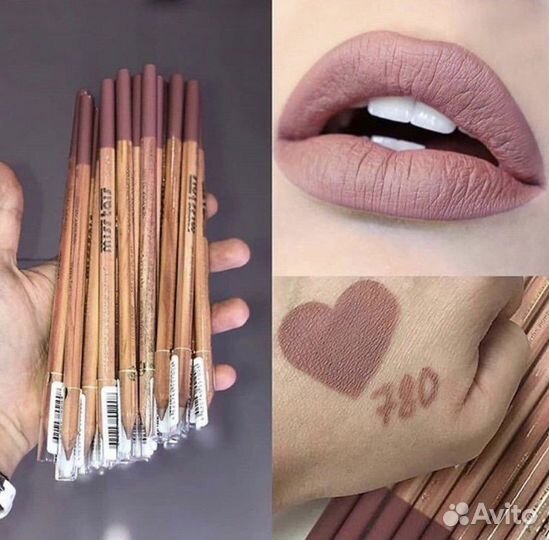 Карандаш для губ miss tais 780