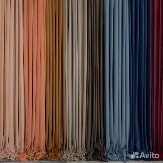 Портьеры бархат Богема шторы готовые