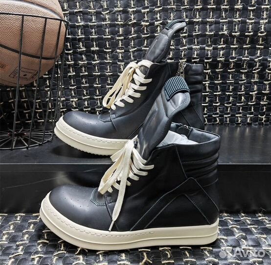 Кроссовки Rick Owens Geobasket много цветов