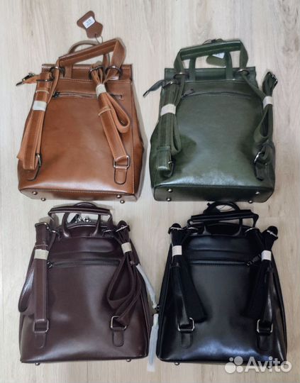 Рюкзаки женские новые (натуральная кожа)