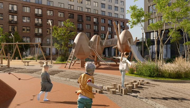 4-к. квартира, 95,1 м², 2/25 эт.