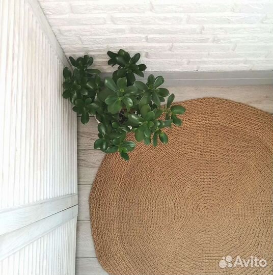 Ковёр джутовый