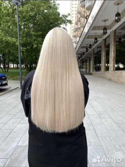 Снятие наращённых волос