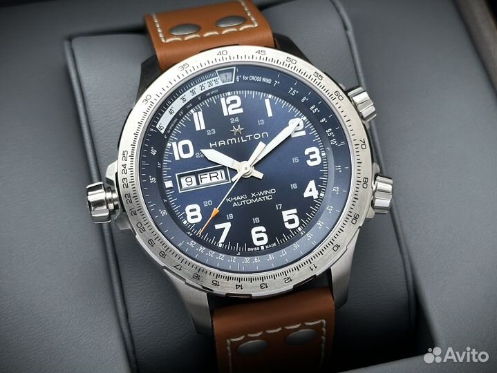 Hamilton Khaki Aviation X-Wind Day Date оригинал