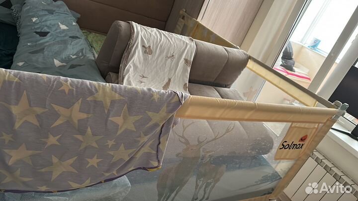 Барьер (бортик) защитный 160 см на кровать новый