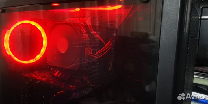Игровой компьютер core i7 7700/rx6600 8gb/16gb озу