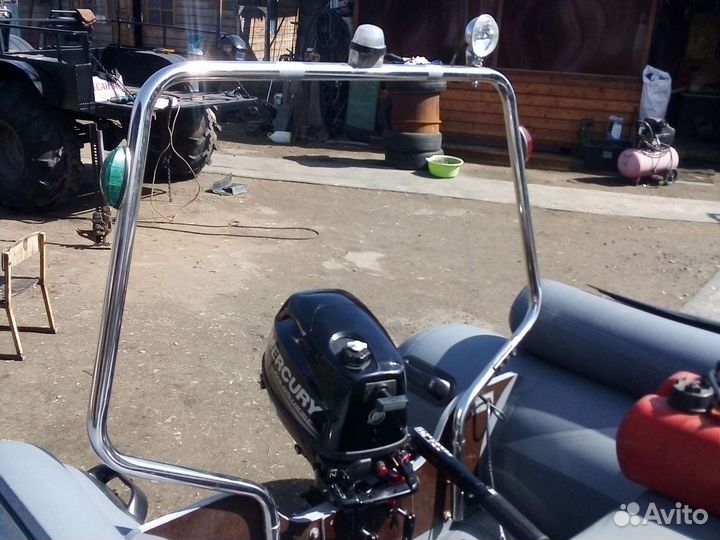 Мото лодка пвх фрегат 370 AlR F Меркури 5