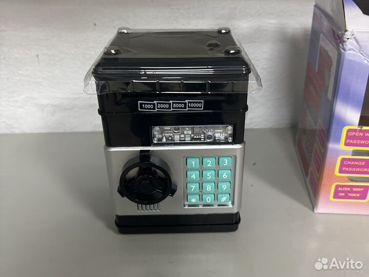 Детский сейф копилка