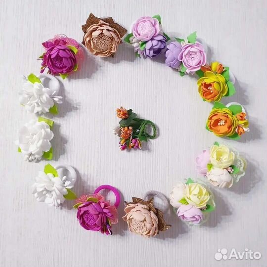Короны, резиночки,бантики
