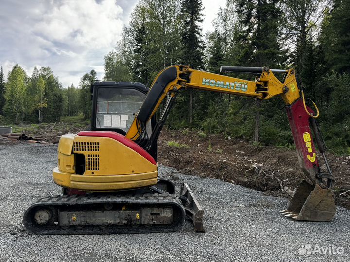 Мини-экскаватор Komatsu PC50UU-2, 2012