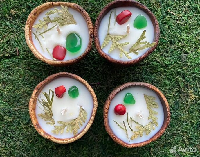 Авторская свеча из соевого воска 