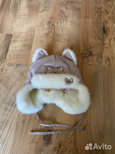 Шапка зимняя для девочки 48 50