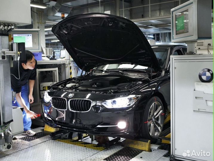 Ремонт двс BMW Замена масляного фильтра