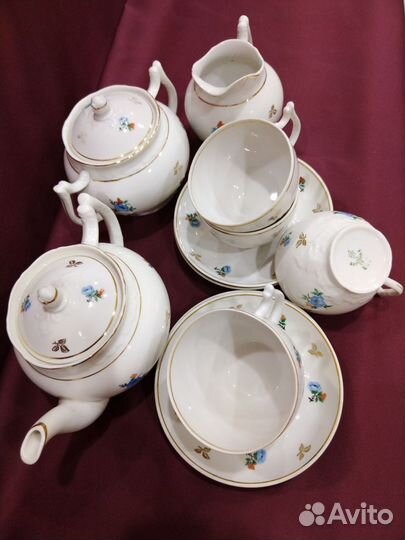 Чайный сервиз Вербилки 1954-1965