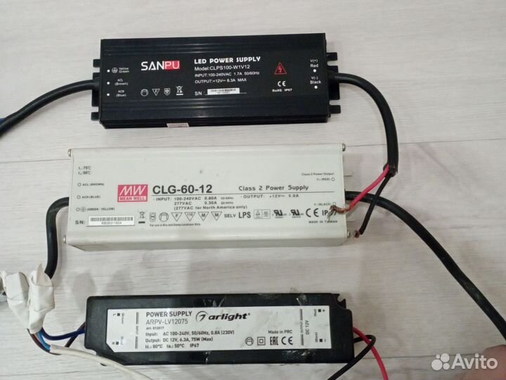 Блоки питания для светодиодной ленты