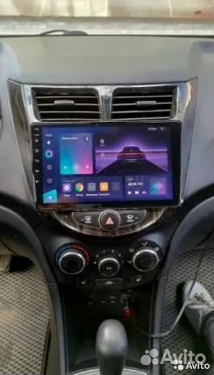 Магнитола Hyundai Solaris 1 Android Qled SIM