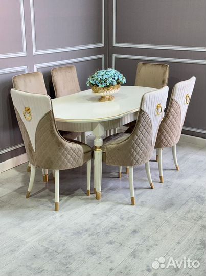 Стол и стулья от производителя. В наличии