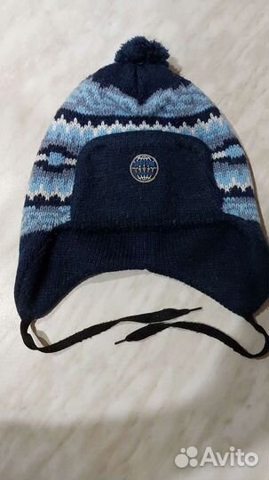 Шапка для мальчика р-р 46