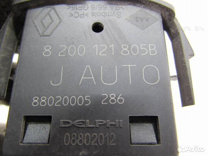 Кнопка корректора фар для Renault Megane 2 2002-20