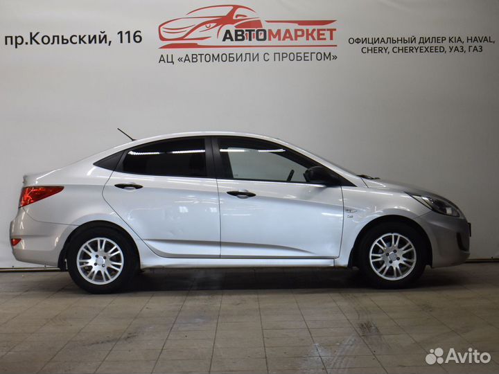 Hyundai Solaris 1.6 AT, 2012, 168 216 км