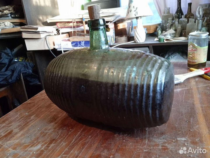 Антикварный бочонок Шустов. 19в