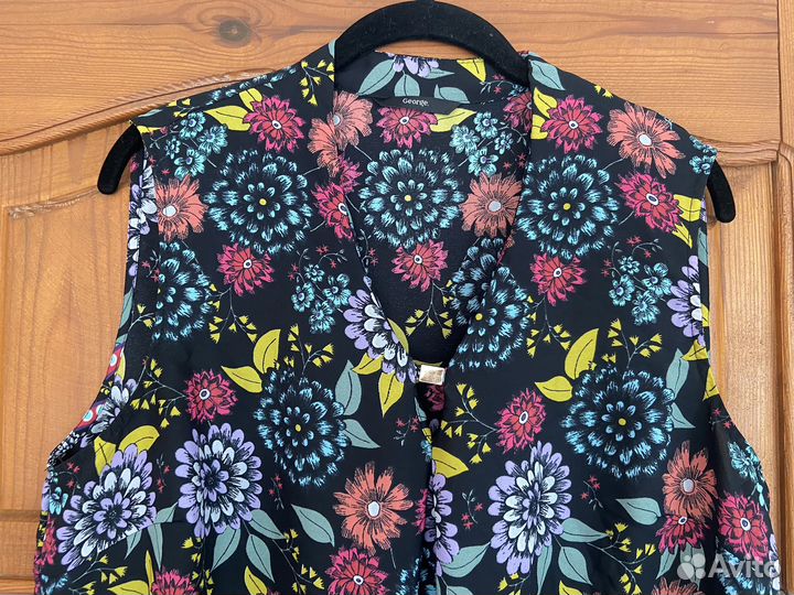 Топ женский черный 48 50