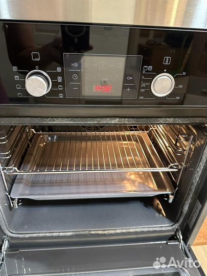 Дууховой шкаф + свч Bosch пиролиз