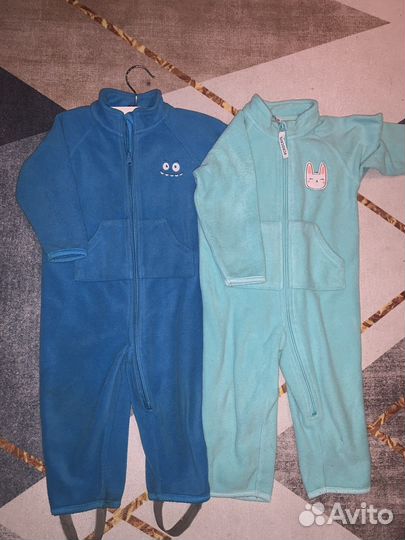 Комбинезон флисовый crokid 80