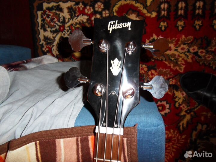 Полуакустическая бас-гитара Gibson EB-2 (Китай )
