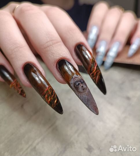 Маникюр с дизайном