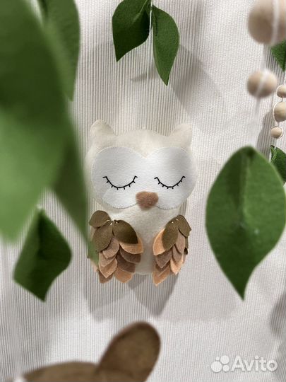 Мобиль на кроватку для новорожденного