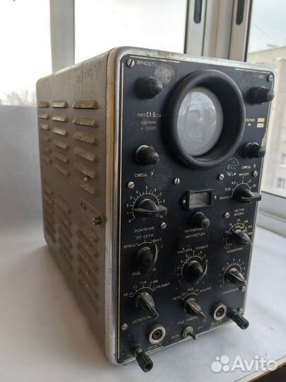 Старинный осцилограф