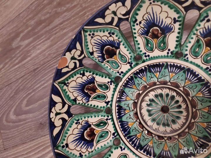 Фруктовница Риштанская керамика ручная работа