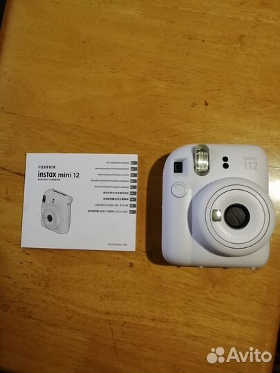 Фотоаппарат Fujifilm Instax mini 12 белый + 40 кар