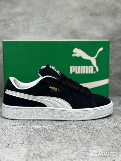 Кроссовки Puma Suede XL черные