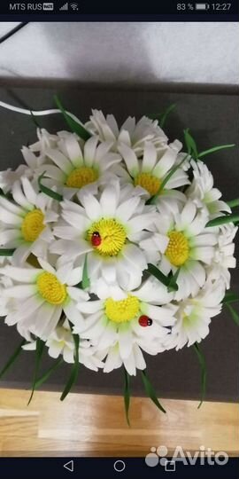 Цветы-светильники из изолона