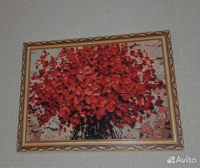 Картина алмазная мозайка 30х40