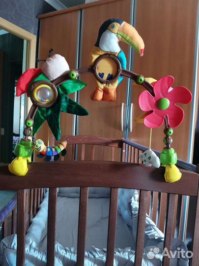 Развивающая дуга для кроватки, коляски, автолюльки