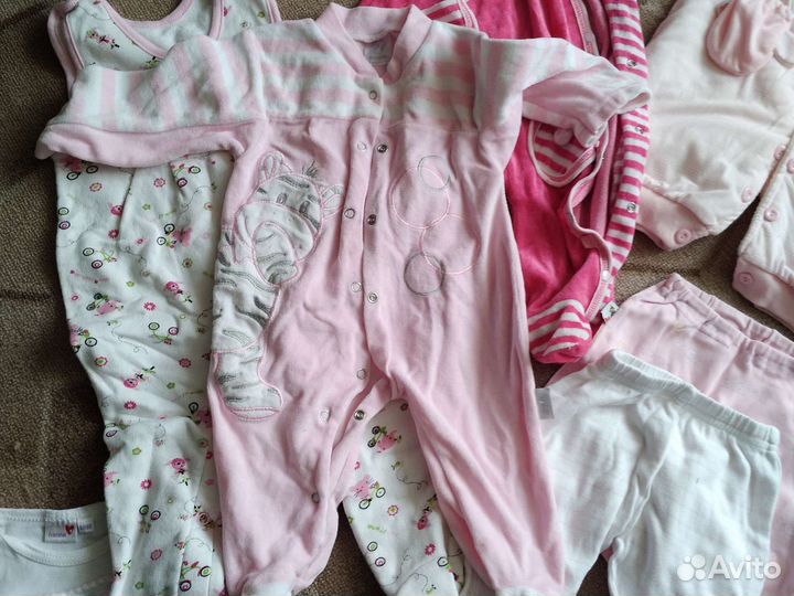 Пакет для девочки на весну-лето62-68см цена за все