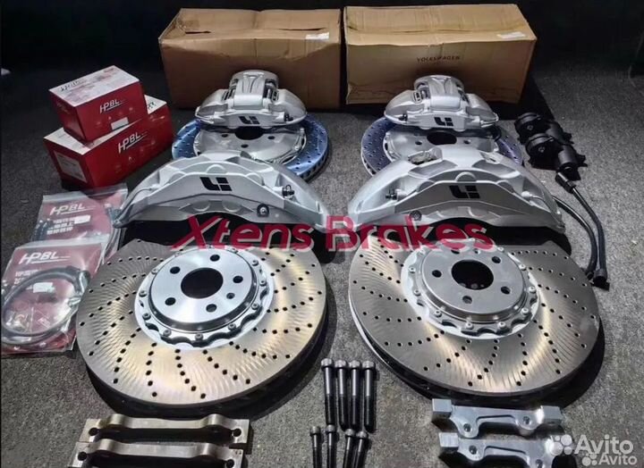 Усиленные тормоза Brembo, Akebono для LiXiang L7