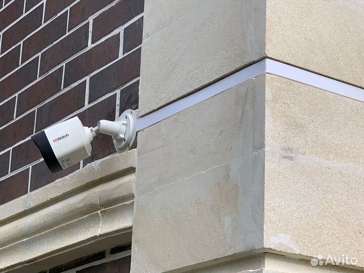 Установка камер видеонаблюдения