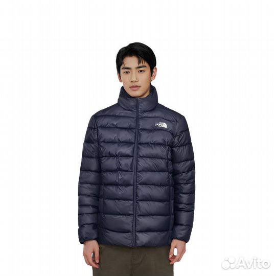 THE north face Down Jacket Men Navy Blue (XL)(51)