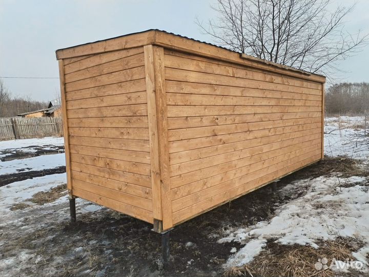 Бытовка дачная утепленная