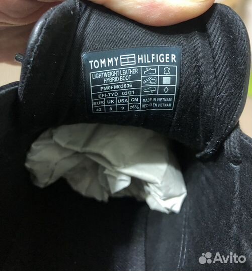 Ботинки мужские 42 размер Tommy Hilfiger