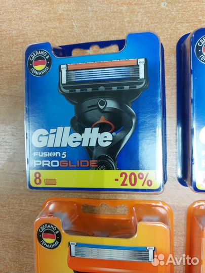 Кассеты для бритья gillette fusion 5(original)