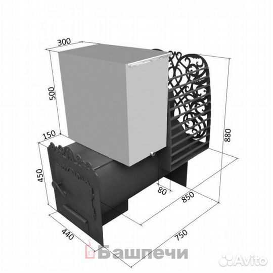 Печь банная