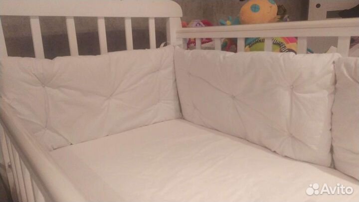 Бортики в детскую кроватку