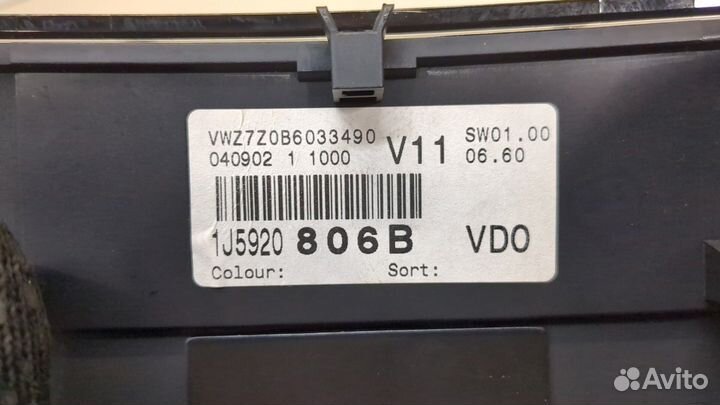 Щиток приборов Volkswagen Bora, 2002