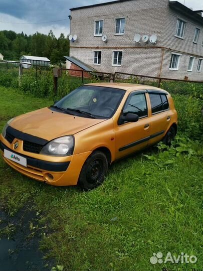 Renault Clio 1.4 МТ, 2002, 314 000 км