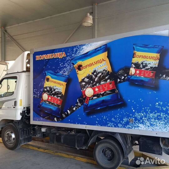 Световые буквы, короба; печать на баннере, пленке